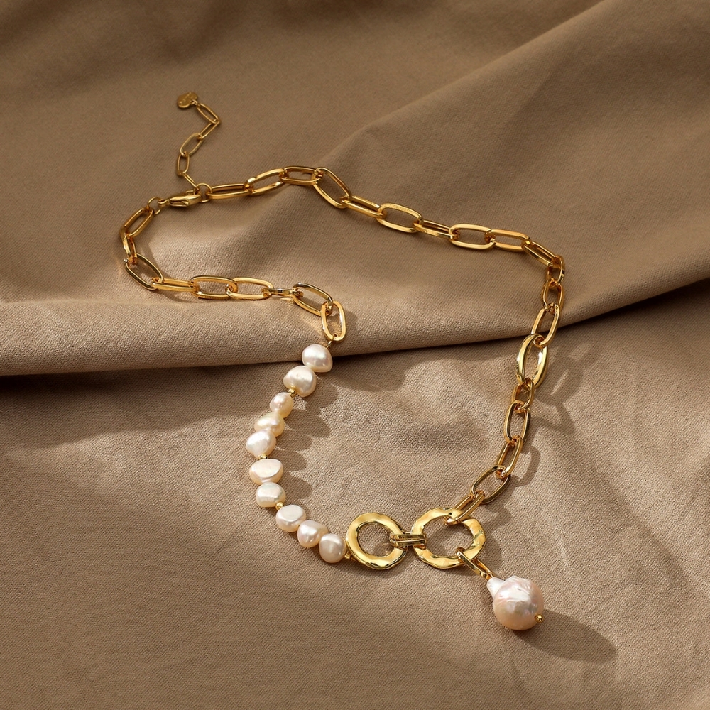 Mason and Madison Pearl Chain Necklace - Never Been Worn, Gift with Purchase